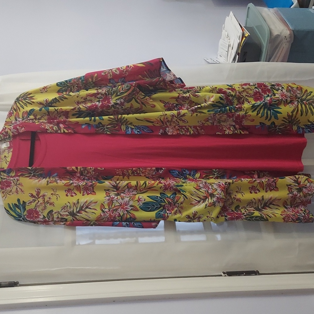 Time and Tru dress and cover up dress xxl coverup xl